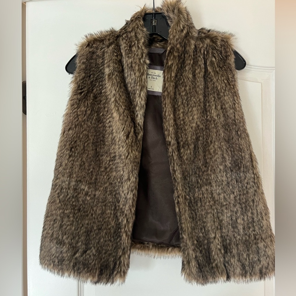 Abercrombie fur vest